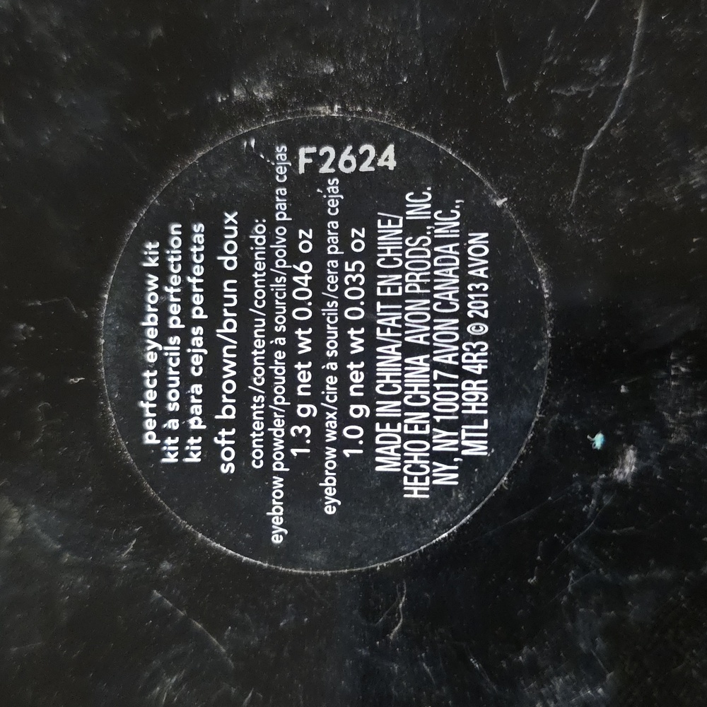 (J52) 2 Avon Eye Shadow Duo - Cream and Brown - Picture 5 of 5